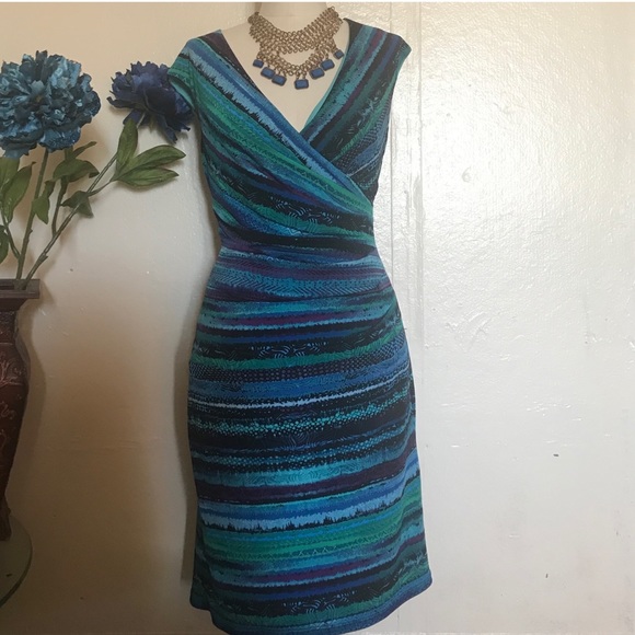 Beautiful water colors dress ☀️🌊 - Picture 2 of 8